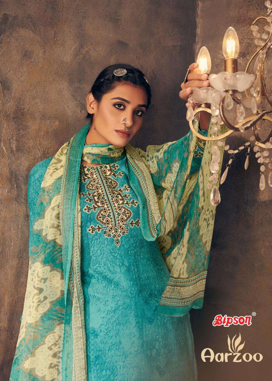 BIPSON PRINTS PRESENTS AARZOO PASHMINA DIGITAL PRINTED WHOLESALE SALWAR KAMEEZ